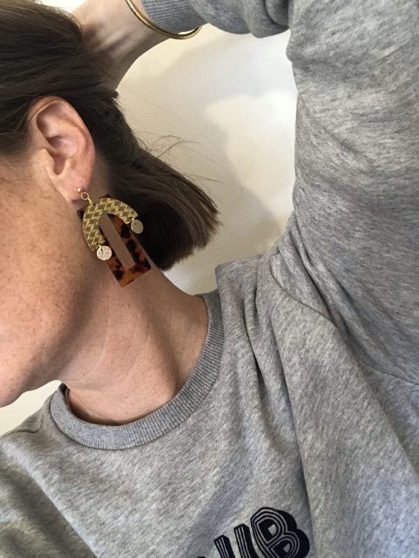 Découvrez nos boucles d'oreilles pendantes dorées inspiration vintage