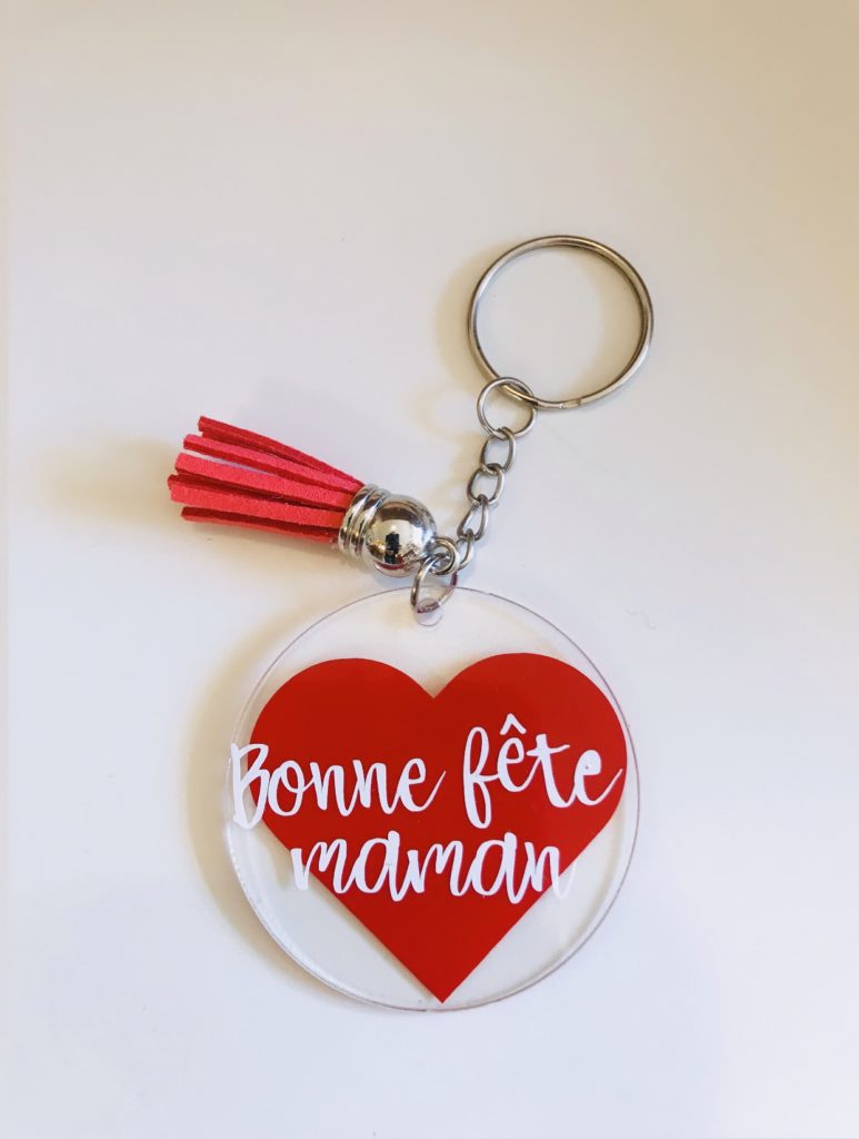 Découvrez notre porte-clés "Bonne fête maman"
