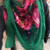 Découvrez notre foulard balte vert