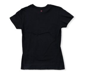 Découvrez notre t-shirt Amour noir et rouge personnalisable