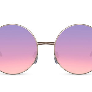 Découvrez les lunettes de soleil rondes aux lentilles couleur rose