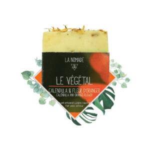 Découvrez le savon artisanal Le Végétal, savon bio de la marque La Nomade Cosmétique