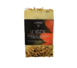 Découvrez le savon artisanal Le Végétal, savon bio de la marque La Nomade Cosmétique