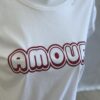 Découvrez notre t-shirt amour rouge pailleté