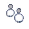Boucles d'oreilles pendantes vintage inspiration