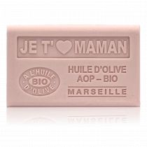 Découvrez notre savon je t'aime maman à l'huile d'olive bio