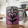 Tasse personnalisée scintillante