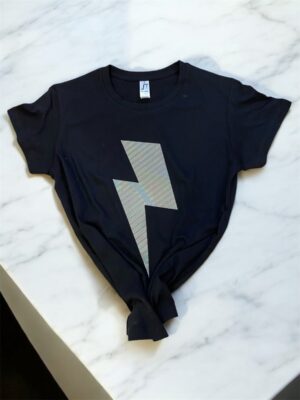 T-shirt éclair holographique ⚡️