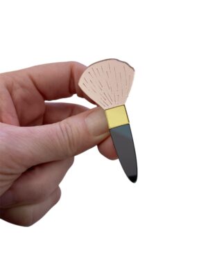 Alternative view of Broche pinceau