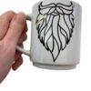 Mug barbe