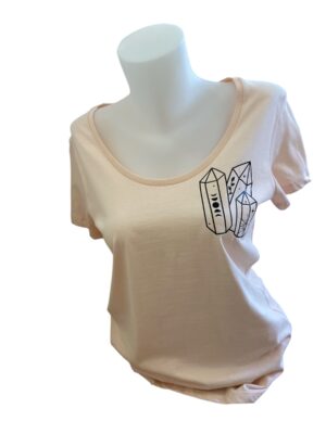 Alternative view of T-shirt cristaux