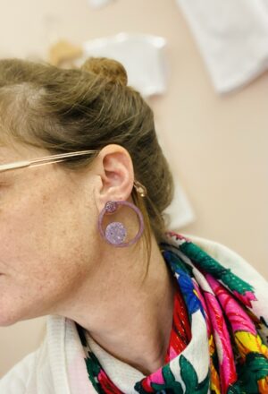Alternative view of Boucles d’oreilles géométriques