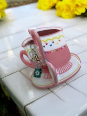 Barrette tasse de thé