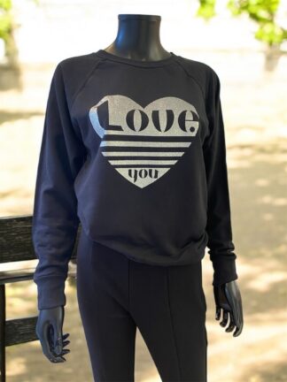 Sweat noir Love You