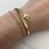 Bracelet nuage doré