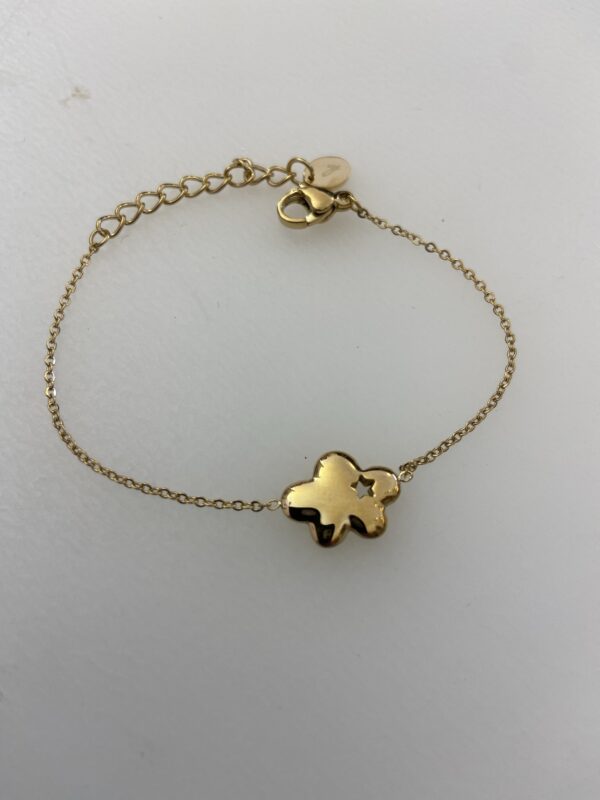 Bracelet nuage doré