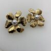 Puces d’oreilles fleur et nacre