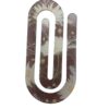Marque-page oversize en acrylique avec motif floral paquerette - création artisanale sublimée à la main – L’Inattendue Clisson